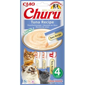 Churu Puré de Atum 4X14 g