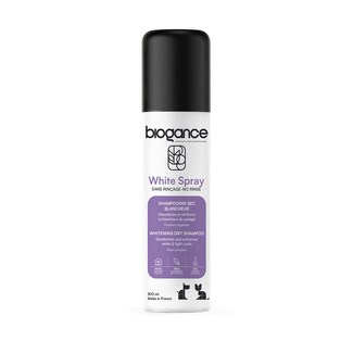 Biogance Champô Seco para Cão com Pêlo Branco embalagem 300 ml
