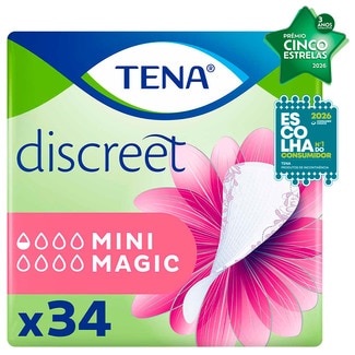 Tena Pensos Incontinência Mini Magic embalagem 34 unidades
