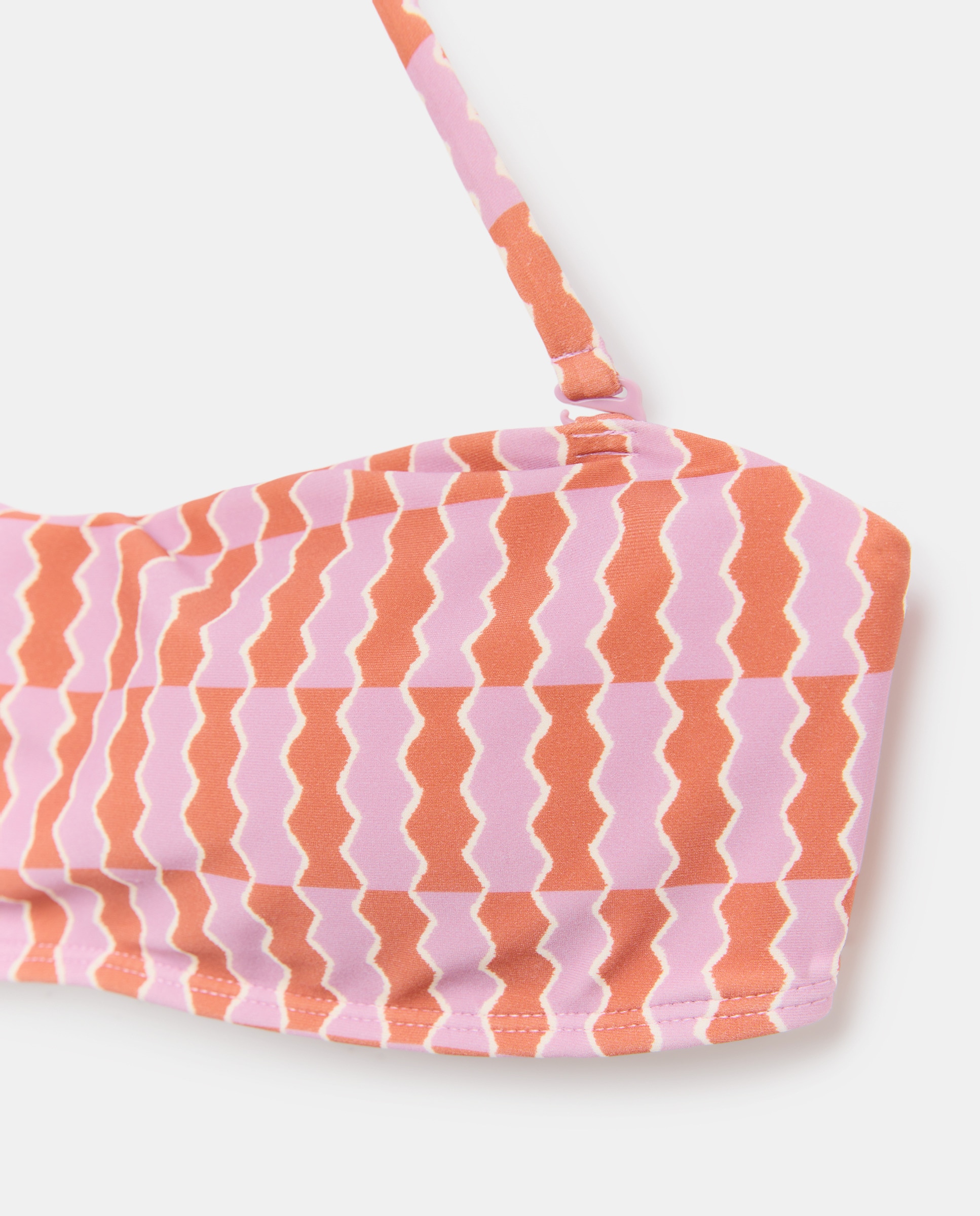 Bikini mujer bandeau 200 Rosa-4