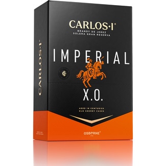 Imperial X.O. brandy de Jerez solera gran reserva botella 70 cl - Carlos I