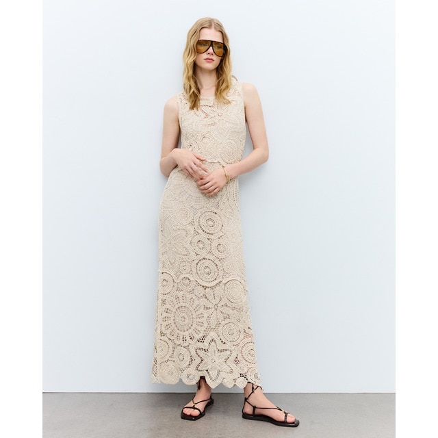 Tintoretto - Vestido crochet.