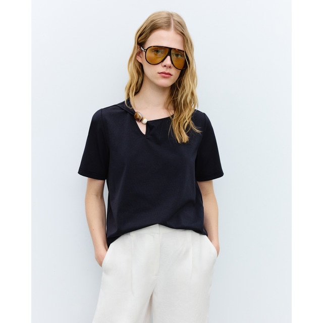 Tintoretto - Camiseta de mujer de manga corta con piedras.