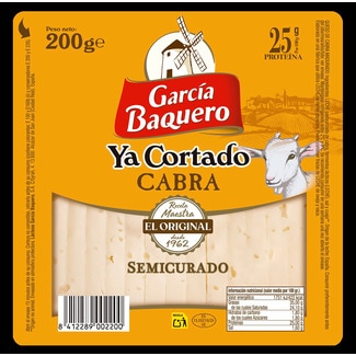 García Baquero Queijo Cabra Semicurado (Já Cortado) unidade 200 g