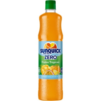Sunquick Concentrado Líquido de Frutos Tropicais Zero sem Adição de Açúcar garrafa 70 cl
