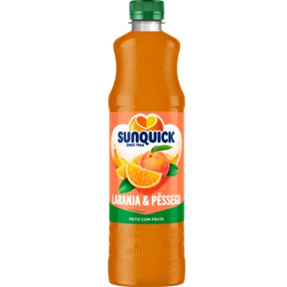 Sunquick Concentrado de Laranja e Pêssego garrafa 70 cl