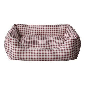 Fred & Rita Cama Vichy Encarnada 78X58X23CM 1 unidade