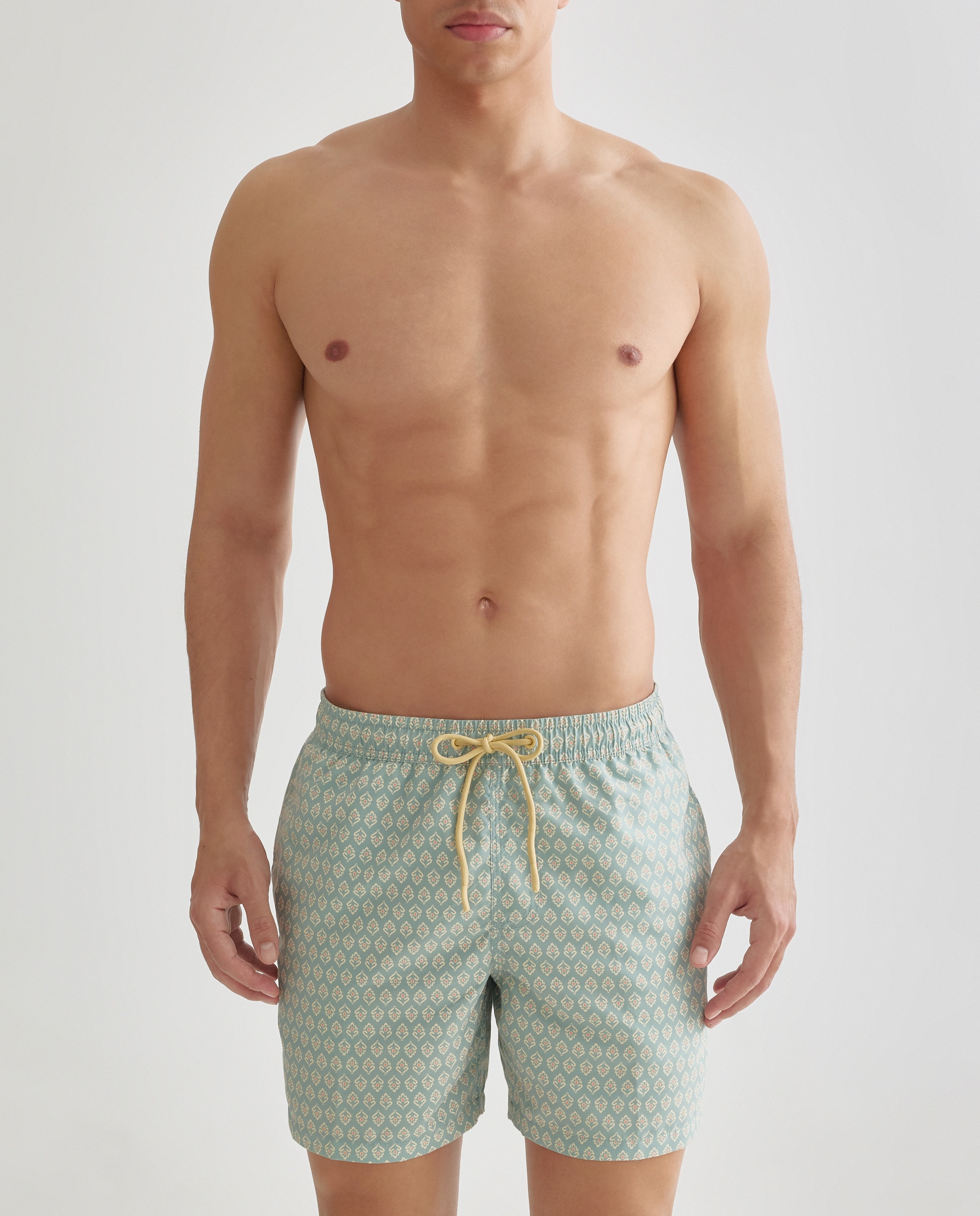 Imagen 0 de Bañador estampado hojita hombre