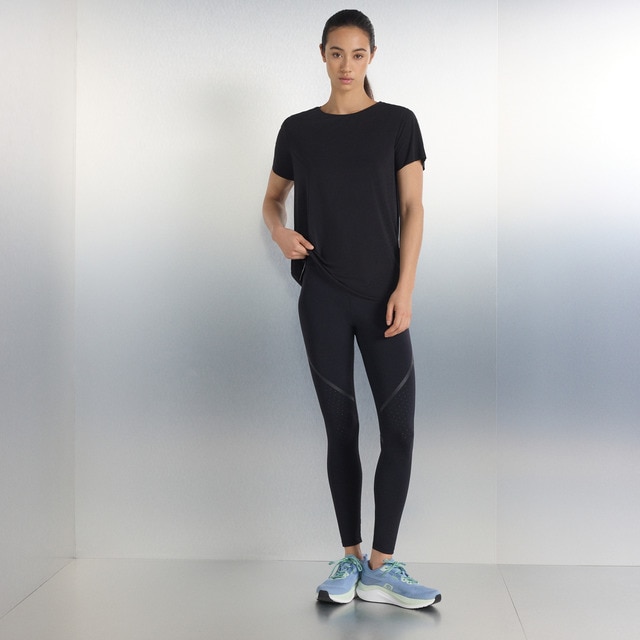 Malla larga de cintura alta de training de mujer Boomerang