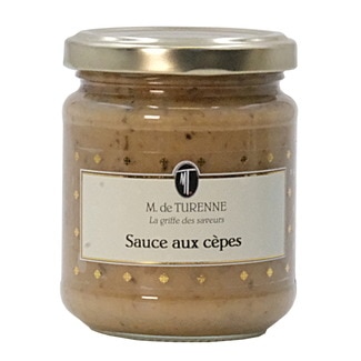 M. DE TURENNE Molho de Cogumelos Porcini frasco 190 g