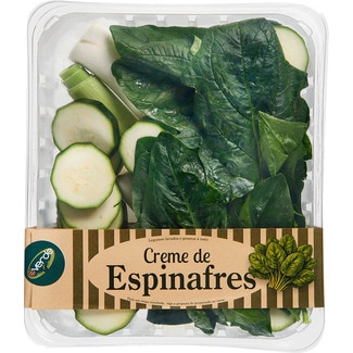 Preparado de Creme de Espinafres cuvete 1 kg