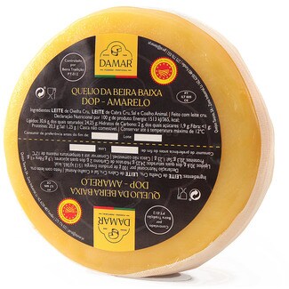 Damar Queijo Curado Amarelo da Beira Baixa DOP
