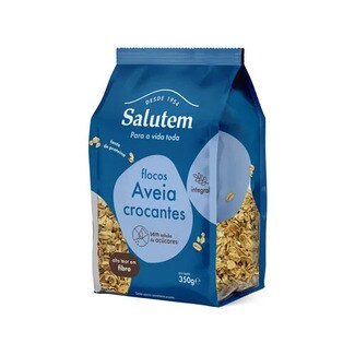 Salutem Flocos de Aveia 0% Açúcar embalagem 375 g