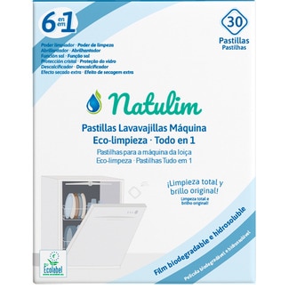Natulim Detergente para Loiça Manual em Pastilhas embalagem 30 unidades