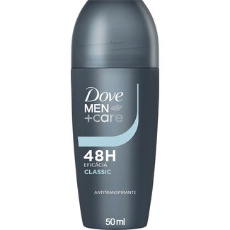 Dove Desodorizante Roll-On Men Classic embalagem 50 ml