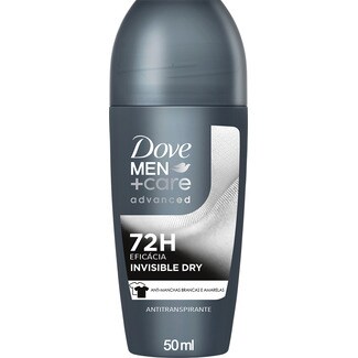 Dove Desodorizante Homem Roll-On Invisible Dry 72h embalagem 50 ml