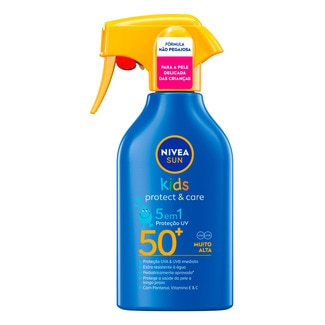 Nivea Sun Protector Solar Care  Kids SP50+ embalagem 250 ml