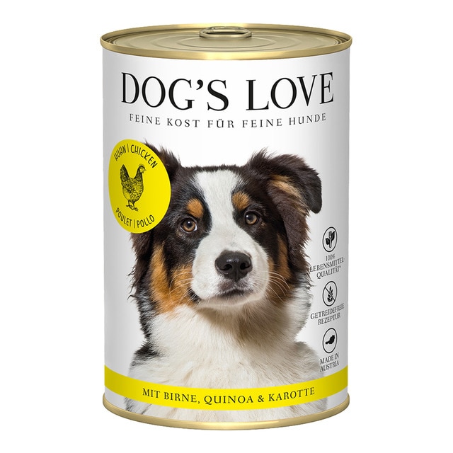 Dog's Love - Comida húmeda para perros adultos Dog's Love pollo sin cereales 400 g