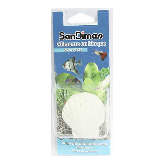San Dimas - Alimento en bloque para peces San Dimas Vacaciones 40 g.