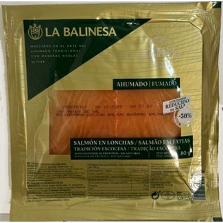 La Balinesa Salmão Fumado Fatiado unidade 80 g