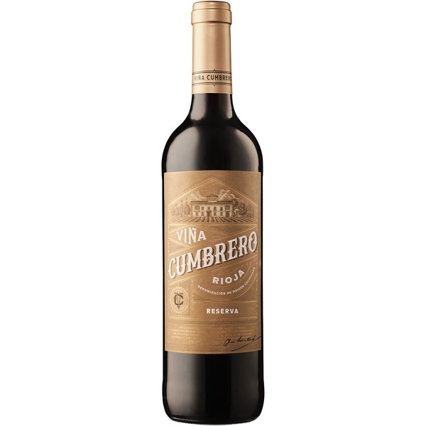 vino tinto reserva DOCa Rioja botella 75 cl - Viña Cumbrero