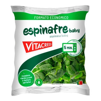 Vitacress Espinafres Baby embalagem 280 g