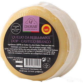 Damar Queijo da Beira Baixa DOP Castelo Branco unidade 450 g