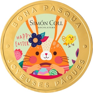 Medallón de chocolate de Pascua unidad 60 g - Simon Coll