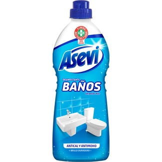 ASEVI Bad-Desinfektionsmittel gegen Kalk und Schimmel Flasche 1,1 l