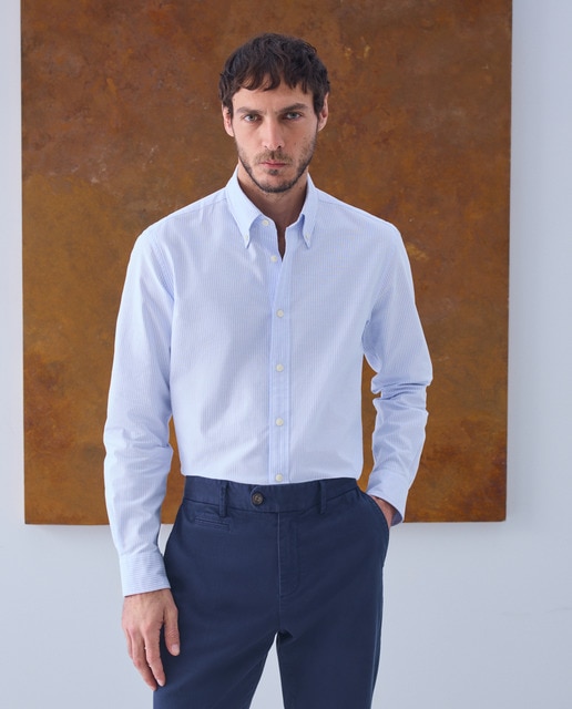 Camisa de hombre sport oxford classic  fit