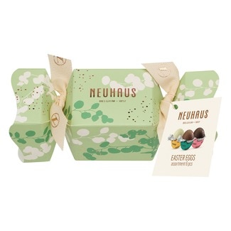 Neuhaus Mini Ovos de Chocolate Caixa Cracker 6 unidades embalagem 64 g