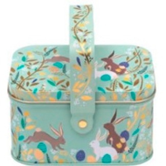 Miss Bee Ovos com Drageias de Chocolate Cesta com Coelhos embalagem 75 g