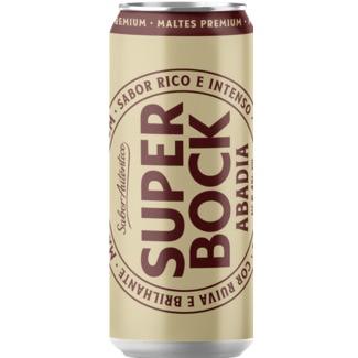 Super Bock Cerveja Abadia lata 33 cl