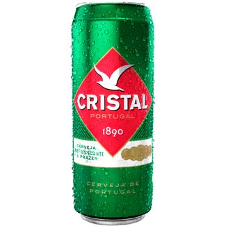 Cristal Cerveja lata 50 cl