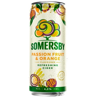 Somersby Sidra Maracujá e Laranja lata 33 cl