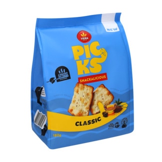 Vieira Bolo Picks Clássico embalagem 180 g