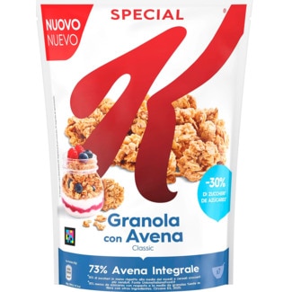 Kellogg's Granola Specialk Natural embalagem 320 g
