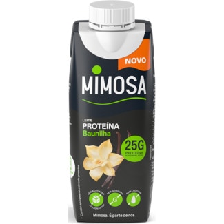 Mimosa Leite UHT Baunilha + Proteína embalagem 250 ml