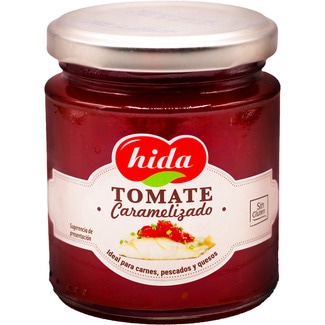 tomate caramelizado ideal para carnes, pescados y quesos sin gluten