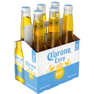 Corona Cerveja sem Álcool Pack 6 unidades garrafa 33 cl