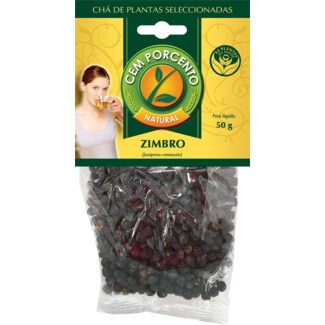 Cem Porcento Tisana Bagas de Zimbro embalagem 40 g