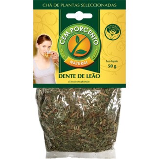 Cem Porcento Tisana Dente de Leão embalagem 50 g