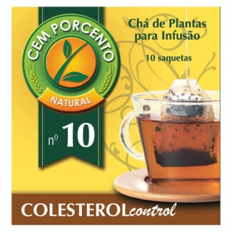 Cem Porcento Infusão para Colestrol embalagem 13 g