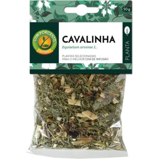 Cem Porcento Chá Cavalinha embalagem 50 g