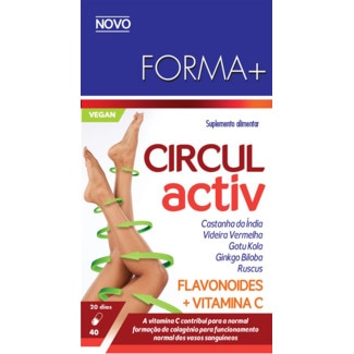 Forma + Circul Activ Sinergia Pernas Ligeiras embalagem 40 g