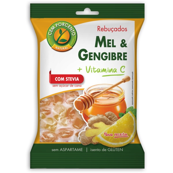 Rebuçados de Mel e Limão embalagem 75 g