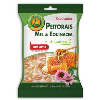 Cem Porcento Rebuçados Peitorais embalagem 75 g
