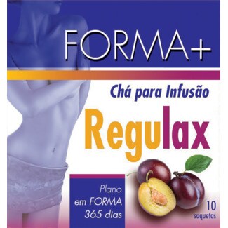 Forma + Chá Regulador Intestinal Regulax embalagem 10 unidades