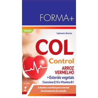 Forma + Suplemento Alimentar ColControl embalagem 30 cápsulas