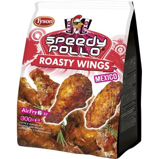 Alitas de pollo asadas México bolsa 300 g - Speedy Pollo